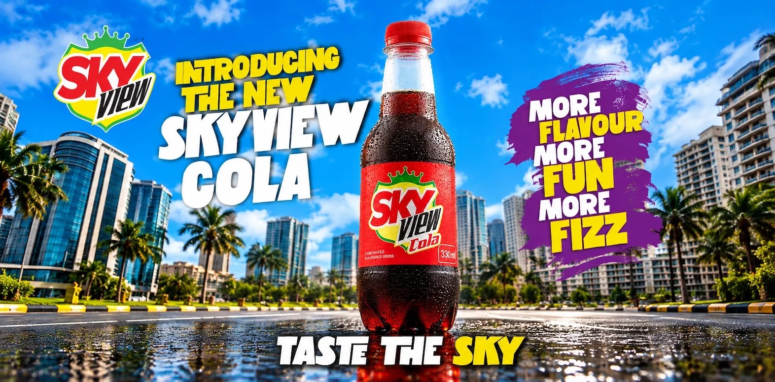 Introducing Sky View Cola​